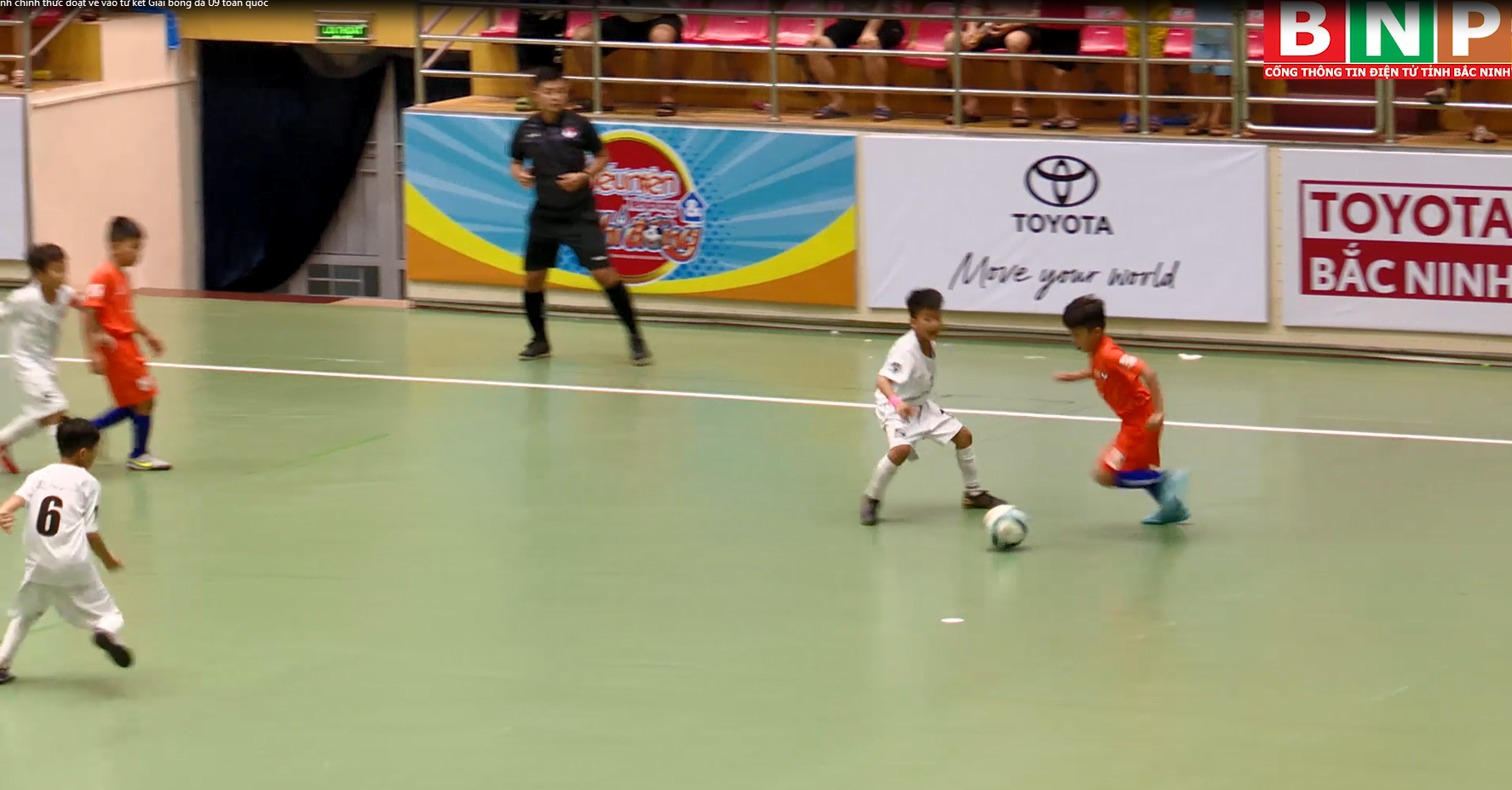 U9 Bắc Ninh chính thức đoạt vé vào tứ kết Giải bóng đá U9 toàn quốc.mp4