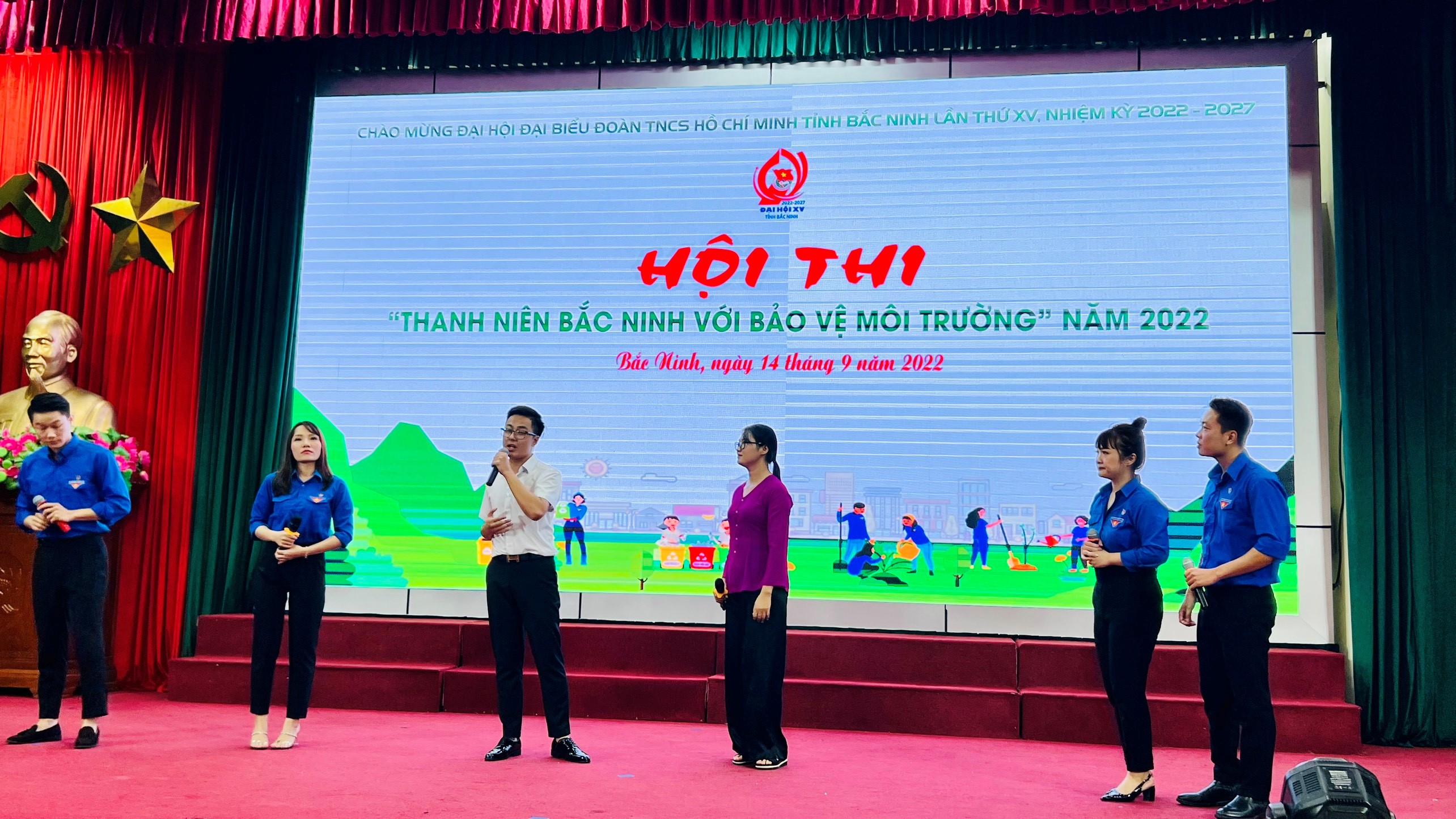 Đoàn TN Sở Tài nguyên và Môi trường đạt giải Nhất Hội thi tiểu phẩm “Thanh niên Bắc Ninh với bảo vệ môi trường” năm 2022